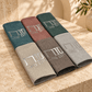 Challah Cover – Linen Shabbat & Yom Tov Challah Cover | Gold & Silver Hebrew Design