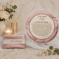 Hafrashat Challah Set – Challah Separation Cover & Matching Pouch | Gold or Rose Gold