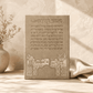 Mizmor LeTodah Wall Hanging - 3D Faux Leather Jerusalem Design