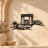 Beit Hamikdash – Jerusalem Holy Temple Black Metal Wall Art | Jewish Home Decor
