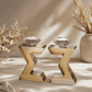 Shabbat Candlesticks - Crystal Star of David Luxury Design