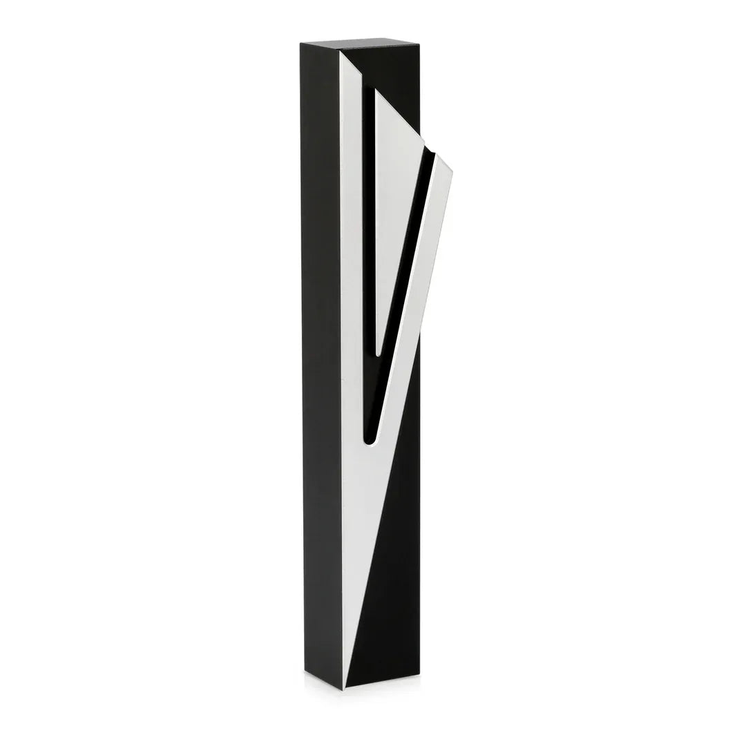 Capital Shin Mezuzah Case - Anodized Aluminum - Orot Judaica