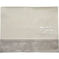 Elegant White & Silver Faux Leather Challah Cover - Luxury Embossed Design - Orot Judaica