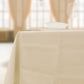 Shabbat & Holiday Tablecloth - Luxury Light Gray & Warm Beige Blend