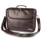 Tallit Bag - Luxury Brown faux leather with Shoulder Strap