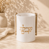 Netilat Yadayim Washing Cup - Luxury White & Gold Acrylic