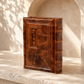 Chumash – Genuine Leather Hebrew Chumash with Shabbat Prayers | Elegant Edition | Name Embossed