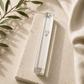 Mezuzah Case – Clear Plastic Mezuzah with Gold or Silver Shin | Fits 5.9" Klaf