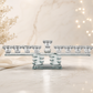 Hanukkiah – Twin Spiral Crystal Hanukkah Menorah | Colorful or Clear Crystal Edition