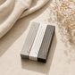 Mezuzah Case – Luxury Concrete Mezuzah with Gold Engraving | Fits 4.9" Klaf