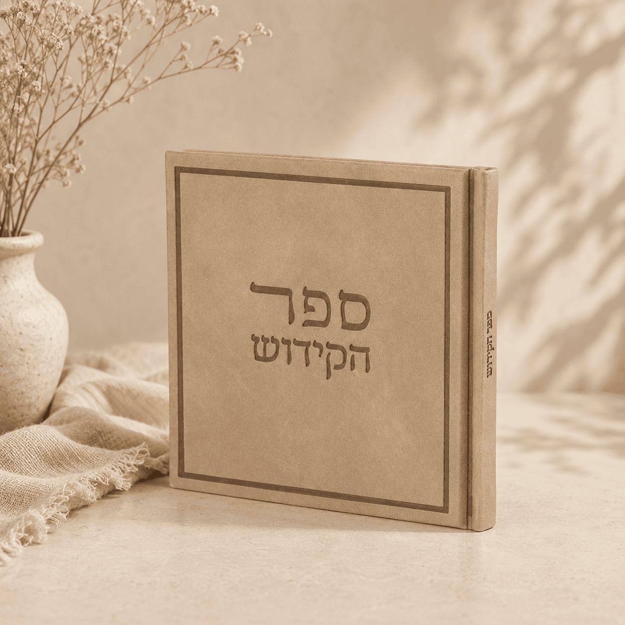 Kiddush Book - Silk edition Faux Leather