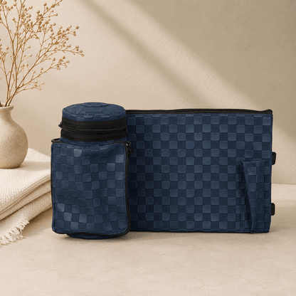 Tefillin Bag - Thermal “Adir” Model Checkered with Rigid Insulation