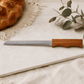 Challah Knife - Acacia Wood with “Shabbat & Yom Tov” Engraving