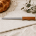 Challah Knife - Acacia Wood with “Shabbat & Yom Tov” Engraving