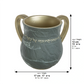 Netilat Yadayim Washing Cup – Stone-Look Polymer Netilah Cup | Gray & Gold Design