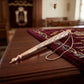Yad Torah Pointer - Luxury Gold Finish with Crystal Stones