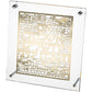 Im Eshkachech – Acrylic Jerusalem Wall Art with Gold Plaque