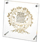 Birkat HaBayit – Acrylic Home Blessing with Gold Tree of Life Plaque