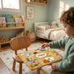 Wooden Shabbat Puzzle - Kids Educational Board