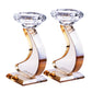 Candlesticks – Crystal Shabbat & Yom Tov Candlesticks | Flame Design