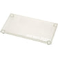 Candlestick Tray – Frosted Crystal Shabbat Candlestick Tray
