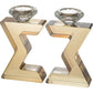 Candlesticks – Crystal Shabbat & Yom Tov Candlesticks | Star of David Design