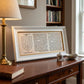 Pitum HaKetoret Framed Wall Art – Luxury Gold  with White Frame