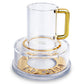 Mayim Achronim Set - Luxury Acrylic Clear & Gold