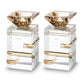 Crystal Candlesticks - Clear & Gold Luxury Shabbat Set