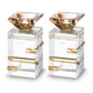 Crystal Candlesticks - Clear & Gold Luxury Shabbat Set