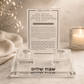 Candlesticks – Acrylic Shabbat & Yom Tov Candle Lighting Set with Hebrew & English Prayer | Complete Shabbat Set