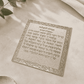 Prayer for Success Magnet - Faux Leather