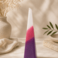 Havdalah Candle - Modern Pyramid Design Multicolor