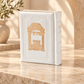 Siddur – Genuine Leather Hebrew Prayer Book with Tehillim | 14K Gold Plaque |Name stamping