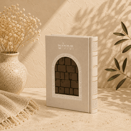Tehillim - 3D Kotel Edition Faux Leather