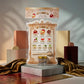 Rosh Hashanah Honey Set - Glass Jar, Dipper & Blessings Card for