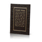 Mizmor LeTodah Wall Plaque - Faux Leather