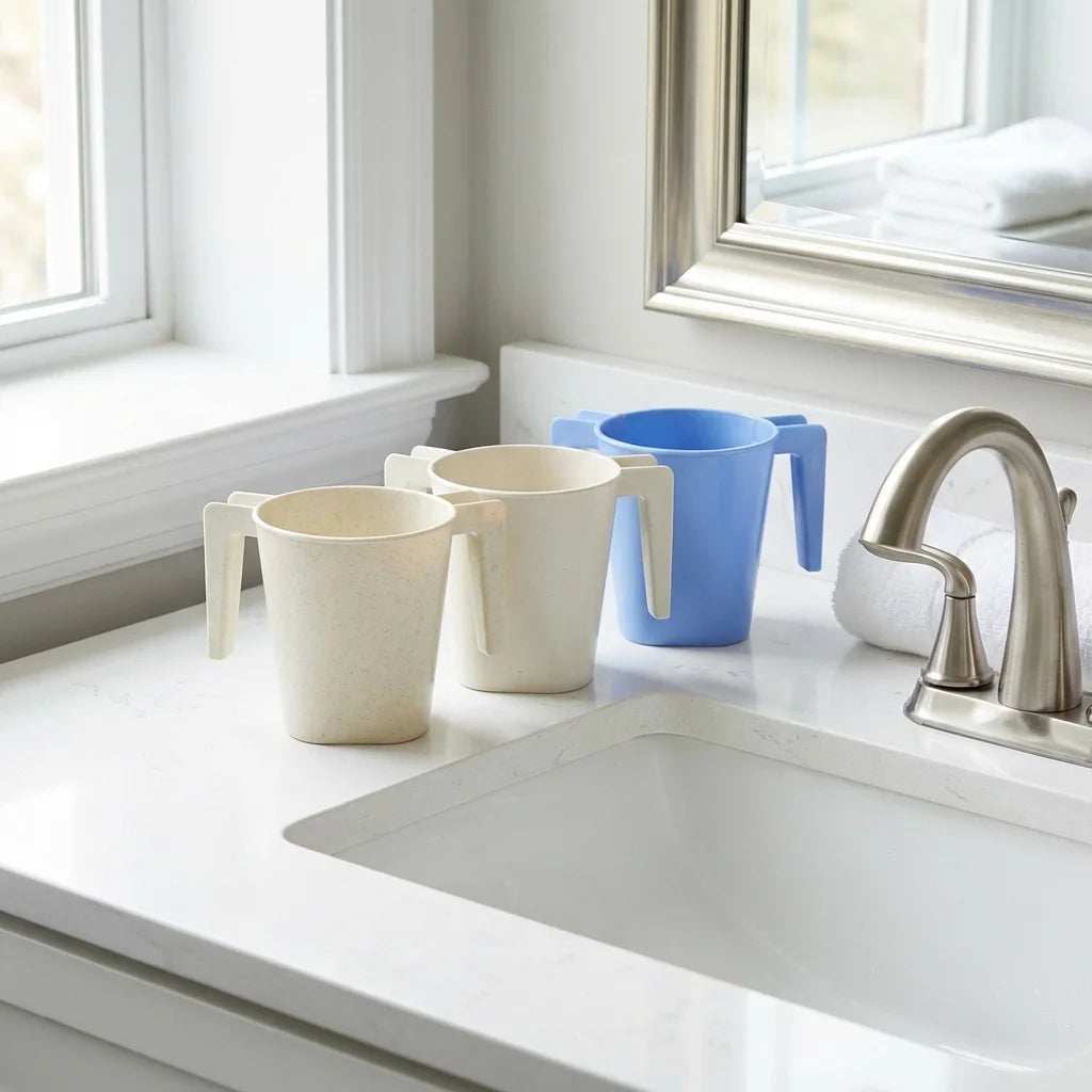 Netilat Yadayim Washing Cup - Durable Plastic Budget-Friendly