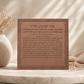 Hafrashat Challah Magnet – Hebrew Prayer Magnet | PU Faux Leather | Name Embossing