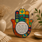 Birkat HaEsek Hamsa Wall Decor – Epoxy & Wood