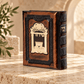 Siddur – Genuine Leather Hebrew Prayer Book with Tehillim | 14K Gold Plaque |Name stamping