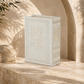 Zemirot – Set of 6 Hebrew Shabbat Zemirot Benchers with Faux Leather Holder | Miller | Name Embossing
