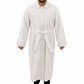 Kittel - Premium White with Silver Trim Elegance