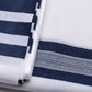 Tallit Shacharit Navy Blue - 100% Rehelim Wool - Mishkan HaTchelet - Orot Judaica