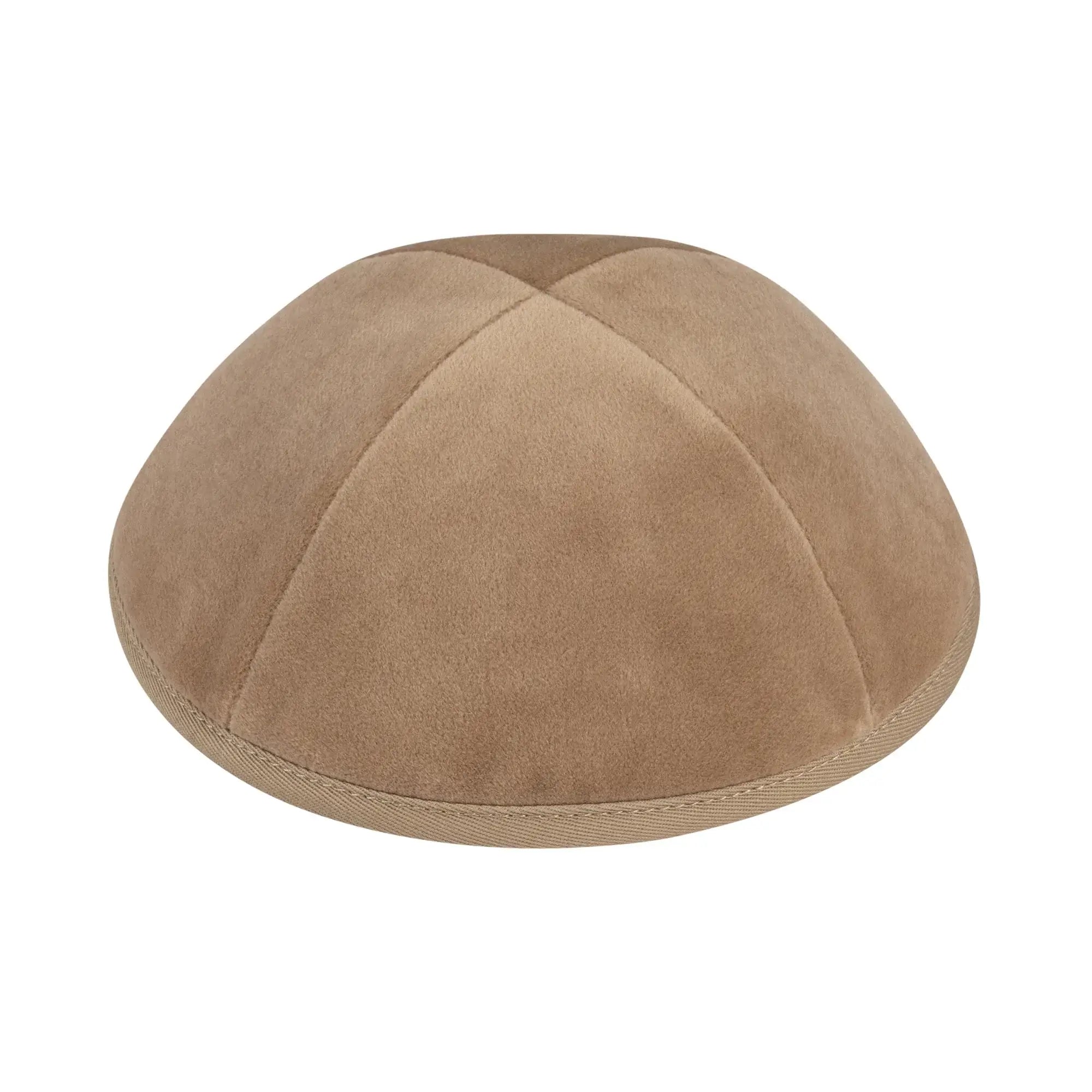 Velvet Kippah - iKIPPAH Camel Yarmulke
