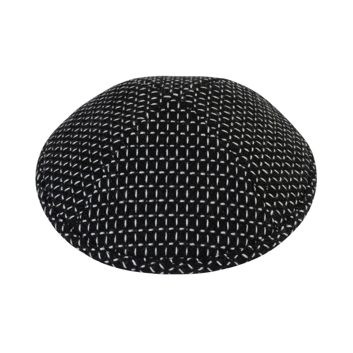 Kippah - iKIPPAH Black Pinstitch Yarmulke