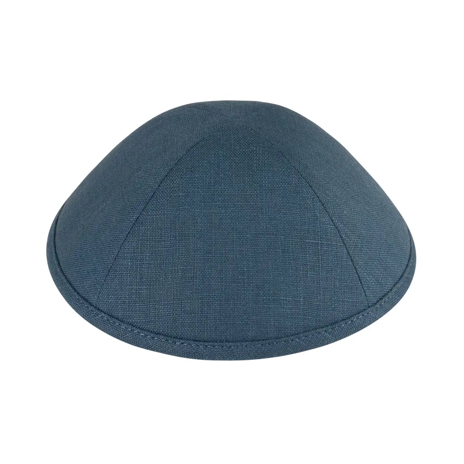 Linen Kippah - iKIPPAH Ocean Blue Yarmulke