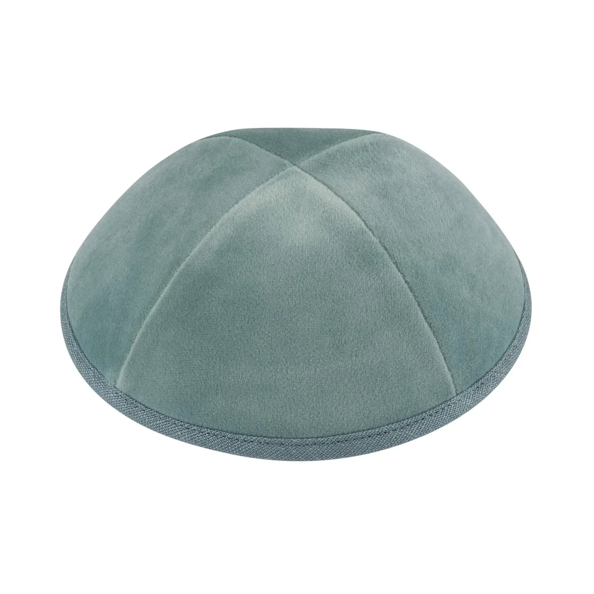 Velvet Kippah - iKIPPAH Sea Green Yarmulke