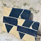 Tallit and Tefillin Bag Set - Genuine Leather Blue and White - Orot Judaica