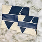 Tallit and Tefillin Bag Set - Genuine Leather Blue and White - Orot Judaica